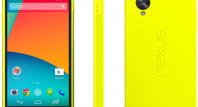 Google nexus 5 yellow