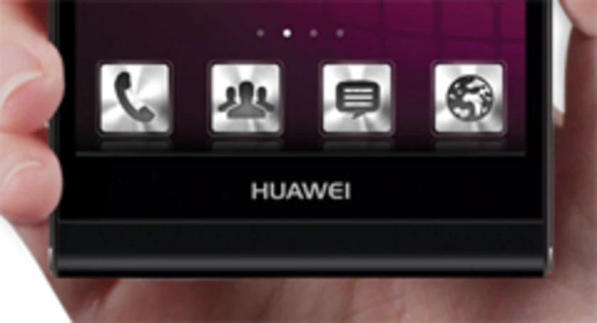 Huawei device in hands