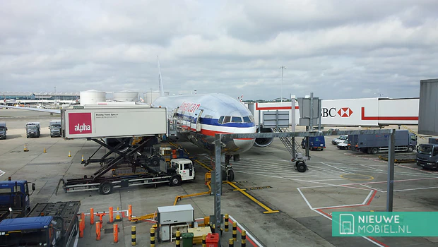 Telefoon op vlucht naar Amerika moet opgeladen zijn