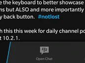 Backbutton Blackberry