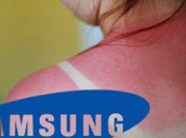 Samsung Sunburn