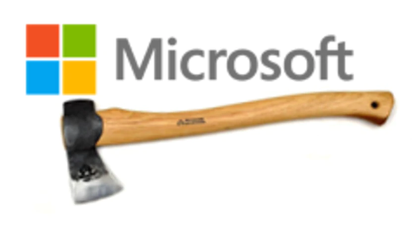 Microsoft botte bijl