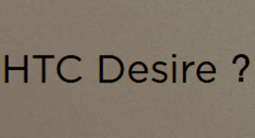 Htc desire unknown
