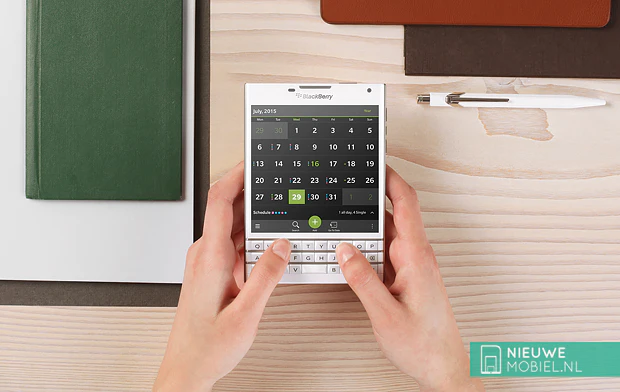 BlackBerry Passport in white