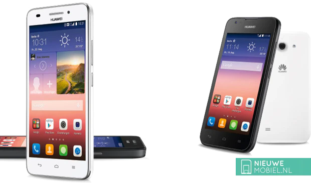 Huawei Ascend G620s and Ascend Y550