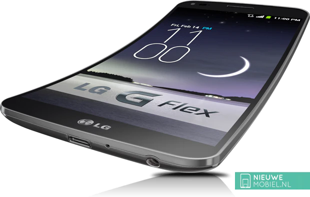 LG G Flex angle LG G Flex angle