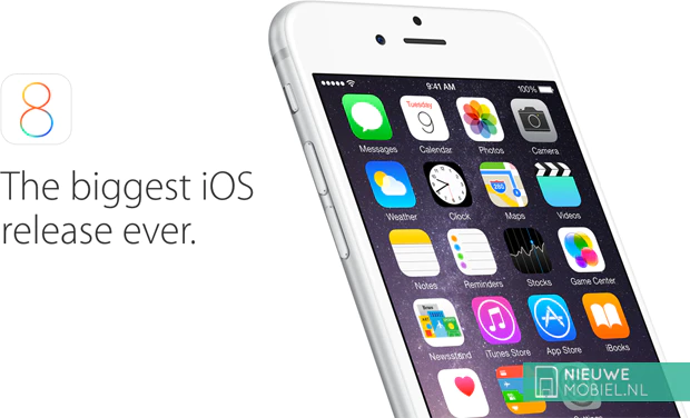 iOS 8 nu al op bijna de helft van alle iPhones en iPads