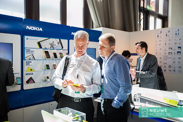 Nokia demo area Nokia demo area