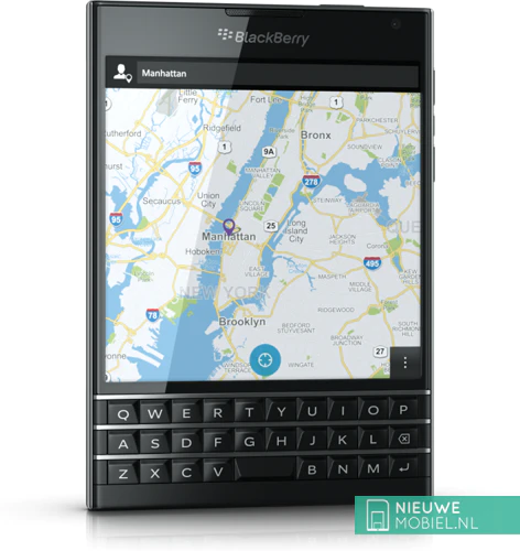 Blackberry Passport angle