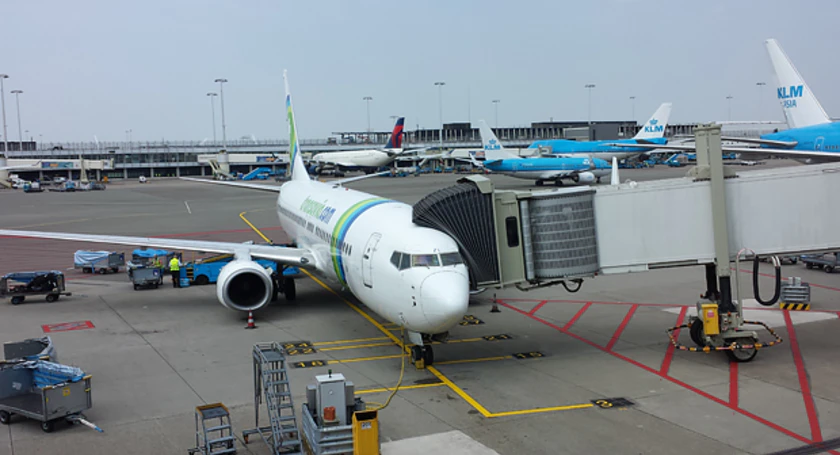 Transavia airplane