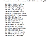 Samsung Galaxy S5 G900 Sammobile