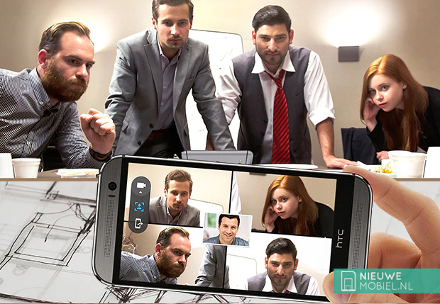 HTC One M8 Eye videochat