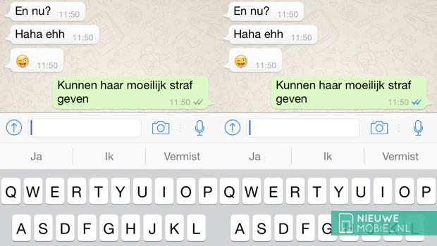 WhatsApp voegt leesbevestiging toe in de vorm van ‘blauwe vinkjes’