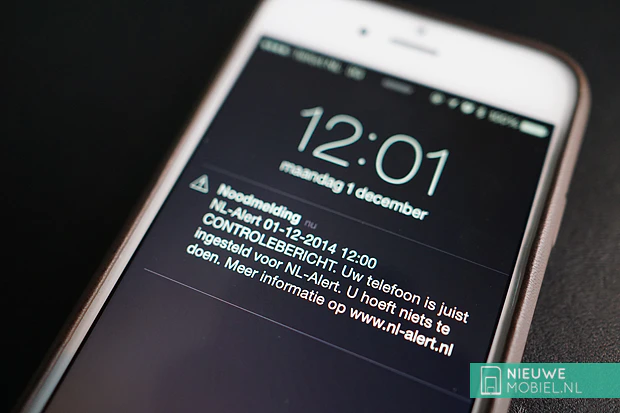 NL-Alert test 1 december 2014