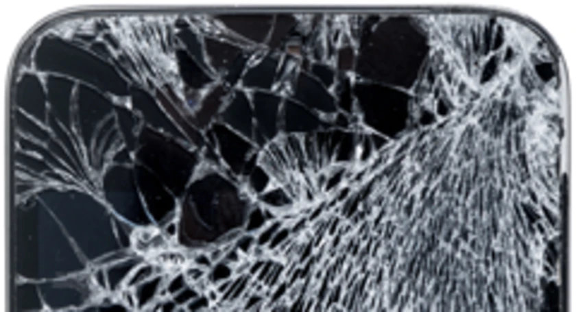 Shattered iphone