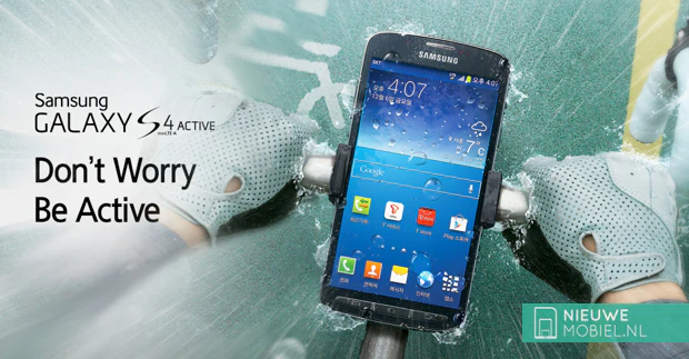 Samsung Galaxy S4 Active bike