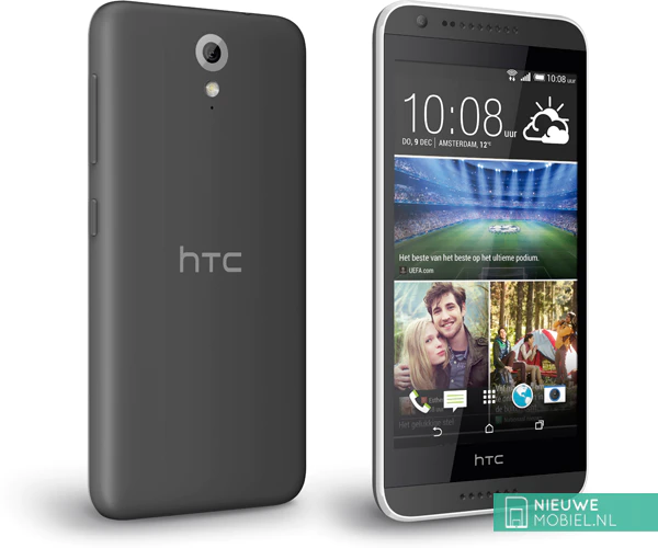 HTC Desire 620 front and back HTC Desire 620 front and back