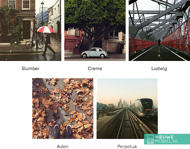New Instagram filters