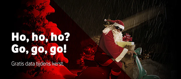 Vodafone viert de kerstdagen met onbeperkt data