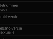 Samsung Android About