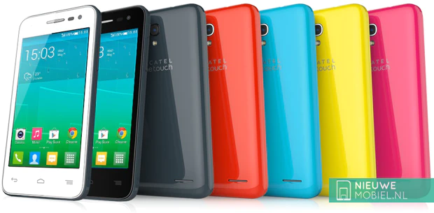 Alcatel One Touch Pop S3 color range