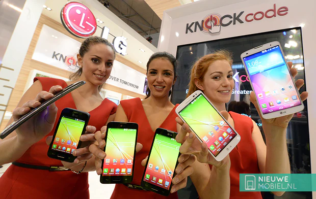 LG brengt mid-range F70 en F90 uit met Knock-code