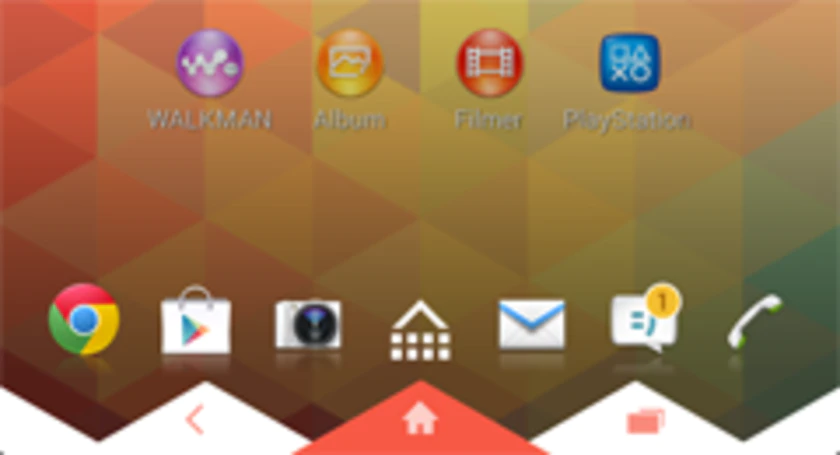 Xperia theme triflat