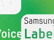 Samsung Voice Label