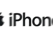 Iphone logo blur