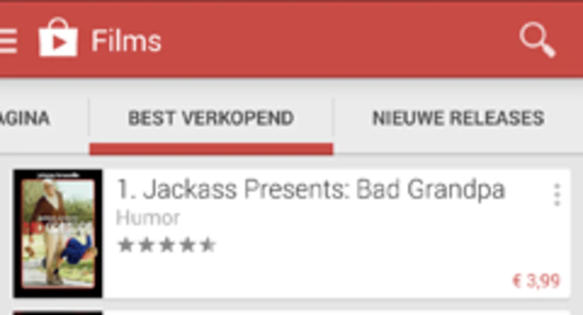 Play store movies