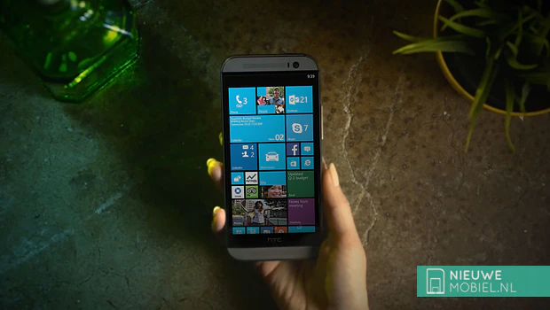 HTC One M8 running Windows Phone 8.1