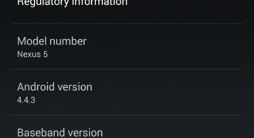 Android 4 4 3 update nexus 5 1