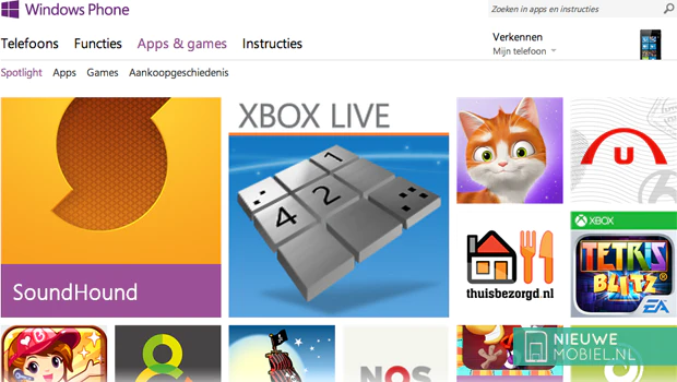 Windows Phone Store Windows Phone Store