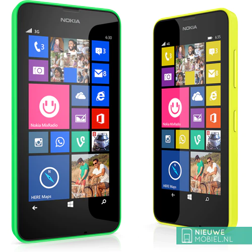 Nokia Lumia 630 and Lumia 635