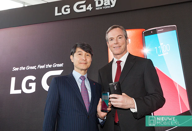 LG G4 launch