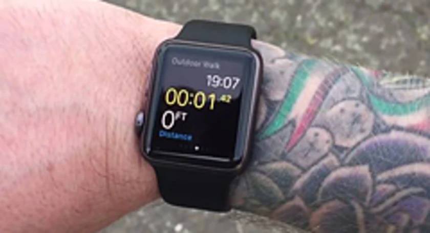 Apple watch tattoo