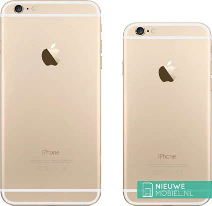Apple iPhone 6 Plus and 6 Gold