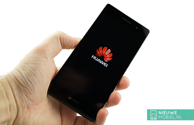 Huawei logo on phone