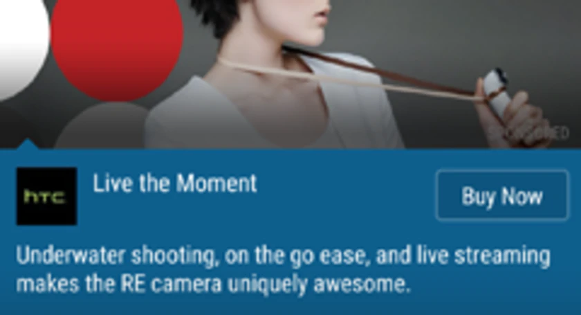 Blinkfeed ads
