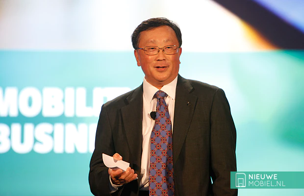 BlackBerry CEO John Chen speaking