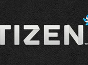 Tizen Logo Black Bg