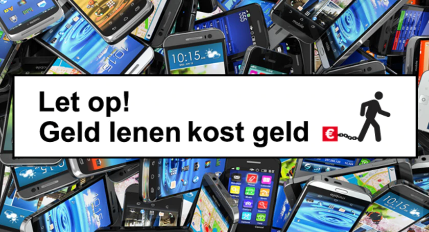 Smartphones lenen kost geld