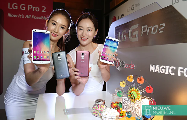 LG G Pro 2 meisjes LG G Pro 2 meisjes