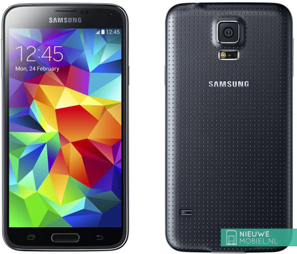 Samsung Galaxy S5 Neo voor- en achterkant