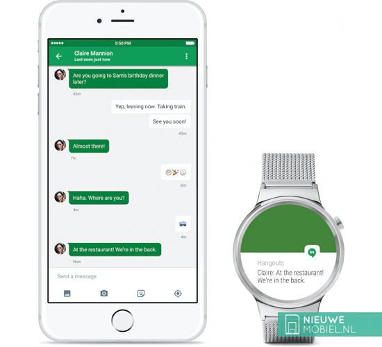 Android Wear voor iPhone Android Wear voor iPhone
