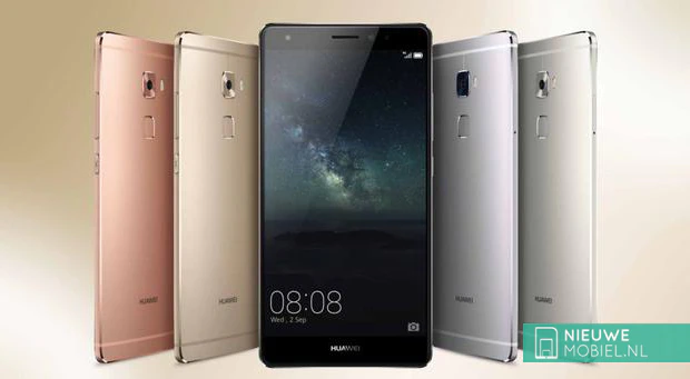 Huawei Mate S kleur uitvoeringen
