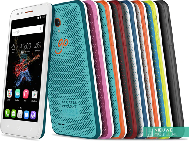 Alcatel One Touch Go Play kleur uitvoeringen