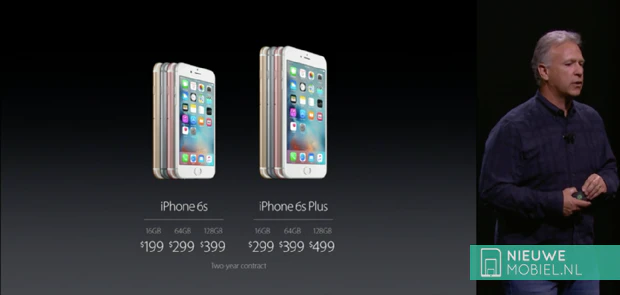 Apple iPhone 6s en 6s Plus models Apple iPhone 6s en 6s Plus models