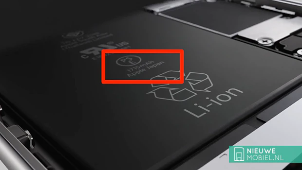 Apple iPhone 6s batterijcapaciteit