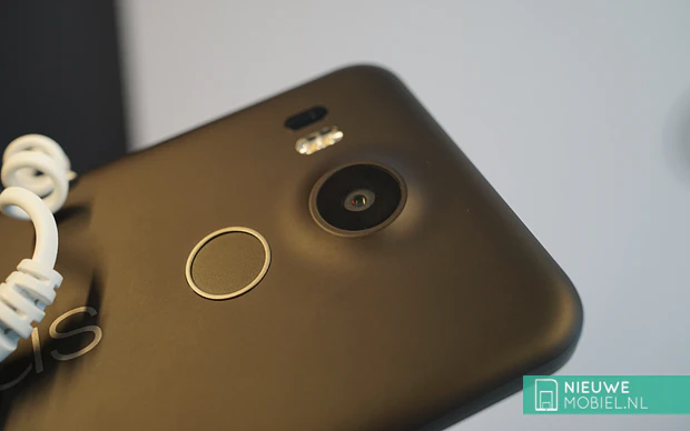 Google Nexus 5X vingerafdrukscanner